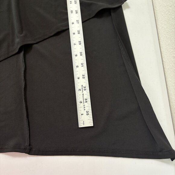 Original Anthony Tunic Top Size S Black Long Sleeve Asymmetric Stretch - Picture 12 of 13